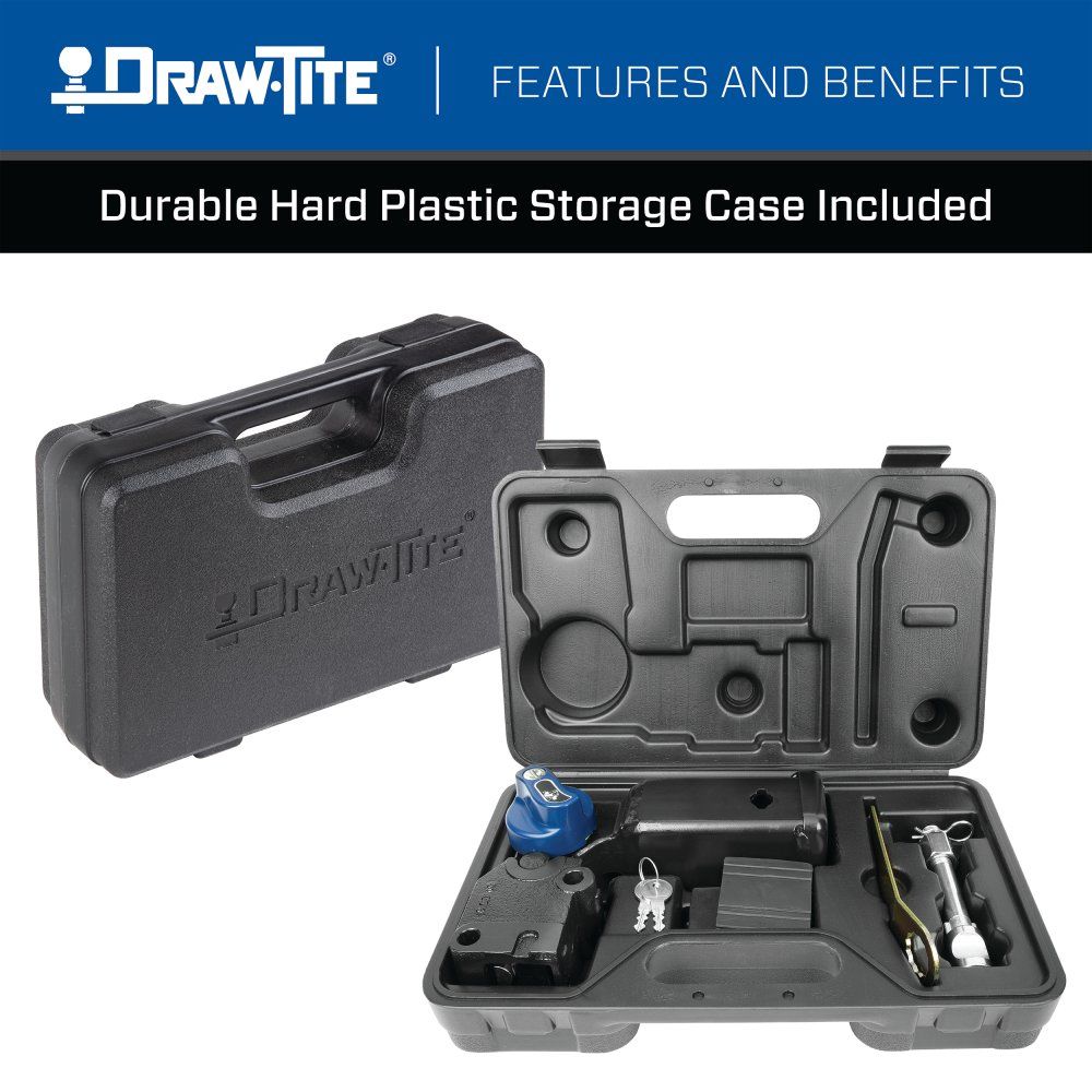 Draw Tite® • 76924 • Hidden Hitch® • Trailer Hitch Class III • Class III 2" (350 Lbs lbs GTW/3500 Lbs lbs TW) • Cadillac XT5 17-23