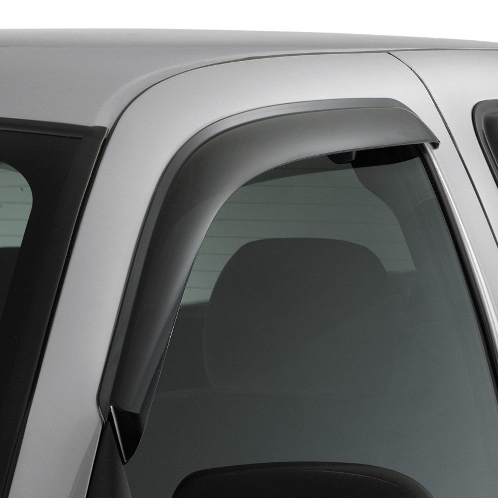 AVS® • 684531 • Tape-On Ventvisor Chrome • Rain Deflectors • Chevy Tahoe / Yukon15-20