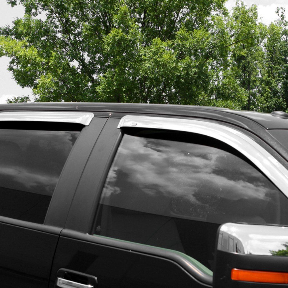 AVS® • 94948 • Tape-On Ventvisor • Rain Deflectors • Toyota Tacoma 95-04