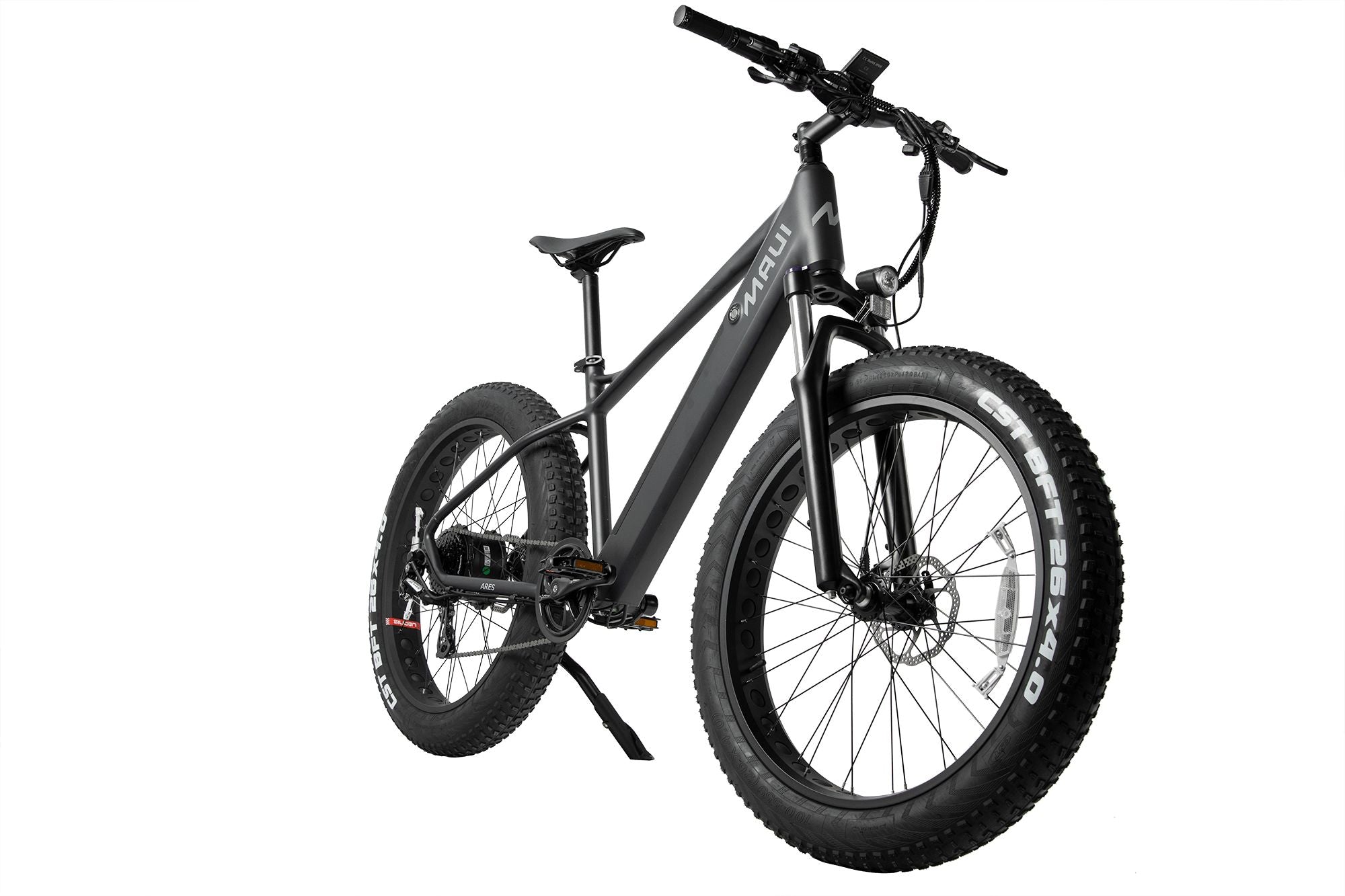 Electric fat bike 500w black