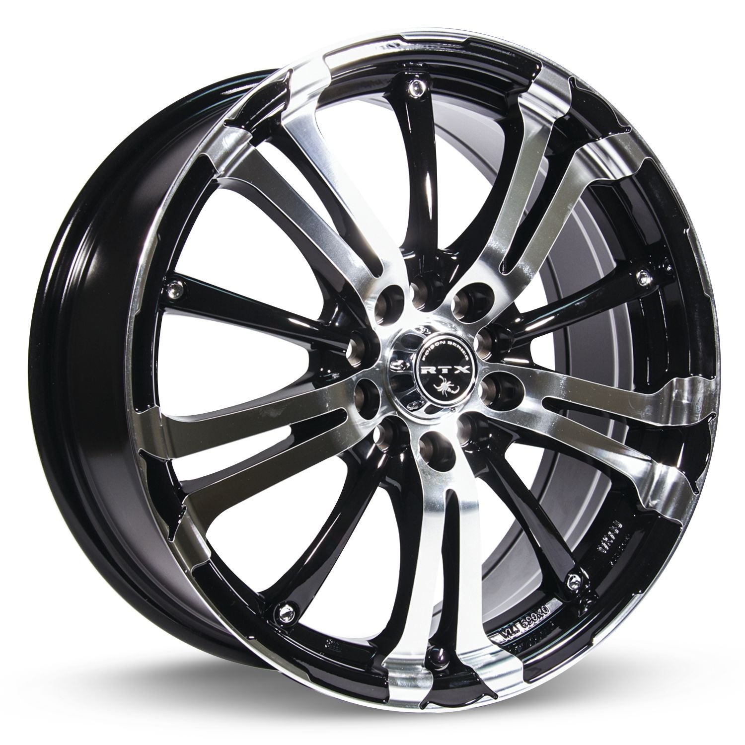 Arsenic • Black Machined • 18x7.5 5x100/114.3 ET45 CB73.1