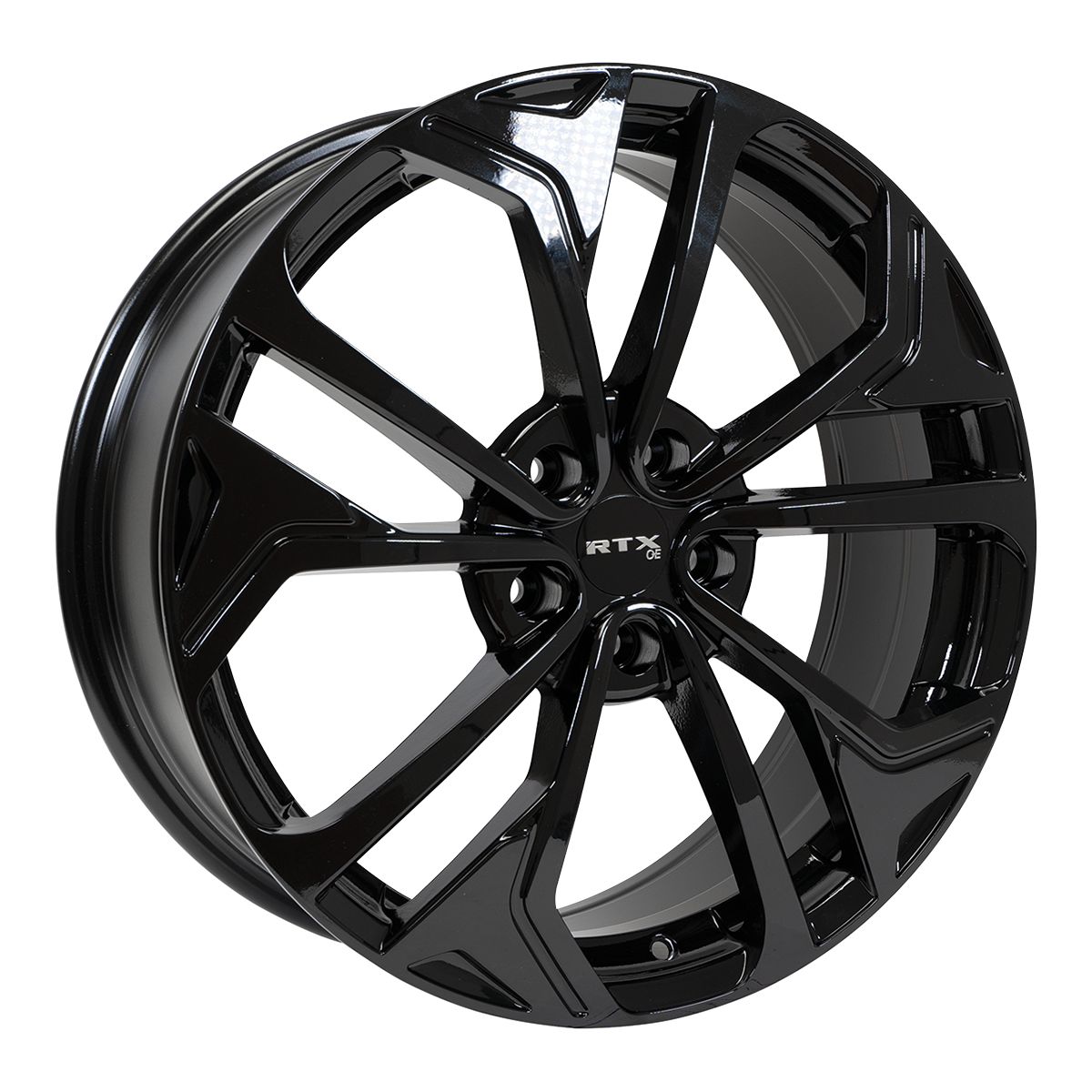 Asan • Gloss Black • 19x7.5 5x114.3 ET45 CB67.1