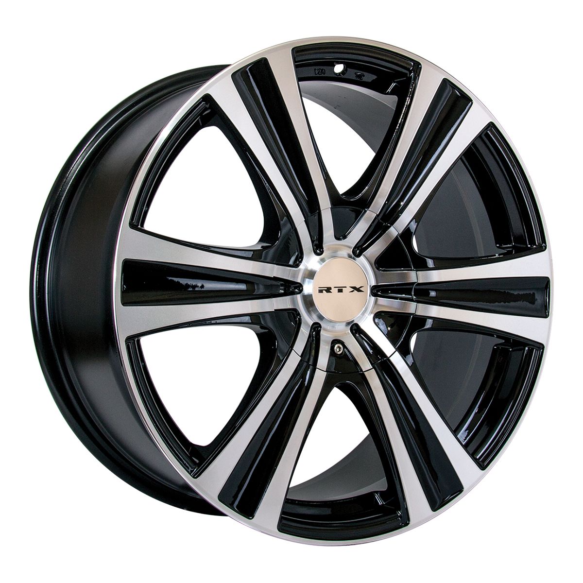 Aspen • Black Machined • 17x8 5x114.3/127 ET35 CB73.1