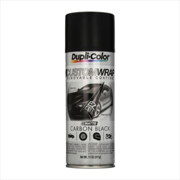 Dupli-Color CCWRC794-6 - Dupli-Color® Custom Wrap - Carbon Black - 11 oz Aerosol - Pack of 6