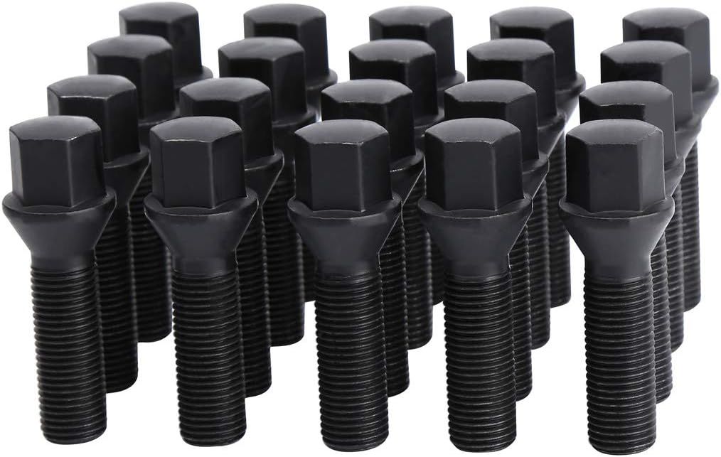 Ceco CD1820BK-24 - (24) Black Conical Bolts 14X1.50 28mm Hex 17mm