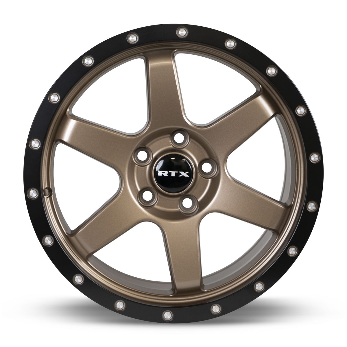 Dakar • Satin Bronze Black Edge Lip • 17x8 5x114.3 ET35 CB73.1