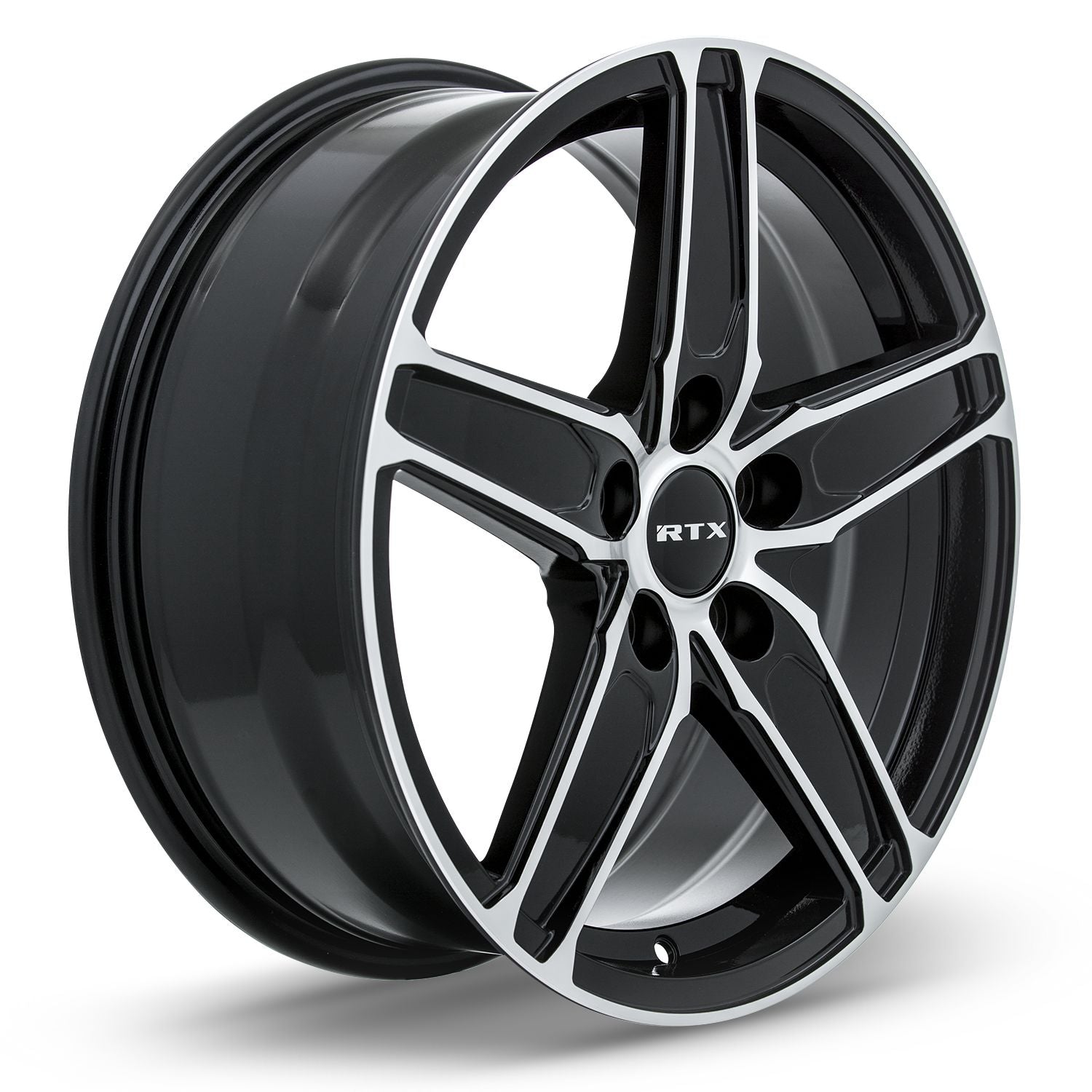 Frost • Black Machined • 18x8 5x108 ET42 CB63.4