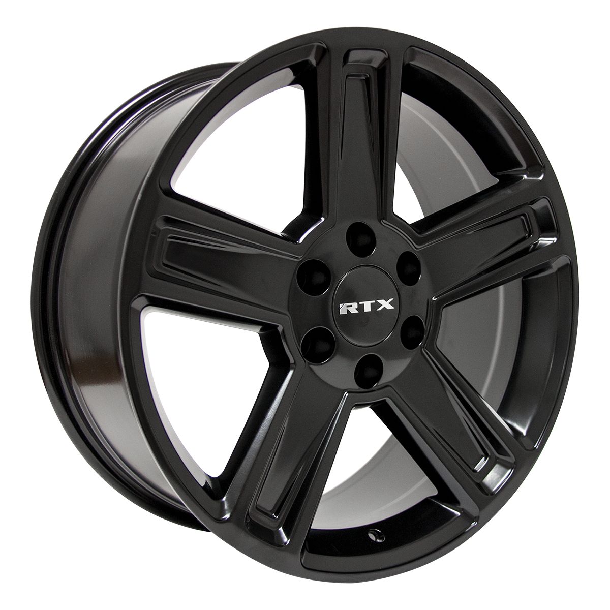 Glacier • Satin Black • 17x8 6x135 ET30 CB87.1