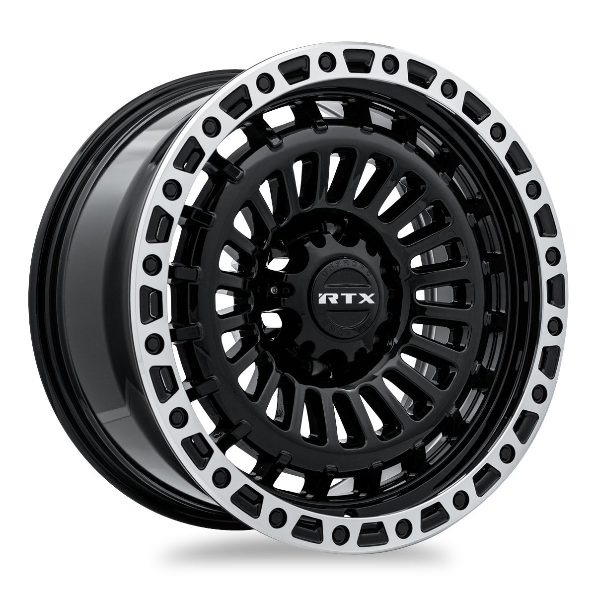 Moab • Gloss Black Machined Lip • 17x9 6x139.7 ET0 CB106.1