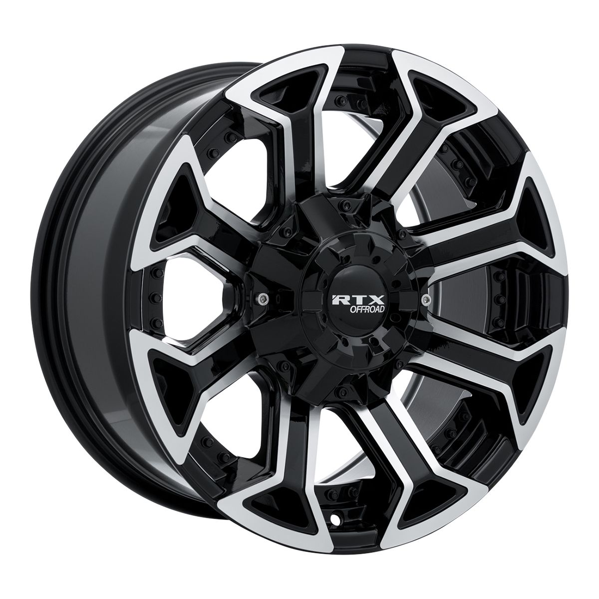 Peak (8 Spks.) • Gloss Black Machined • 20x9 8x180 ET18 CB125