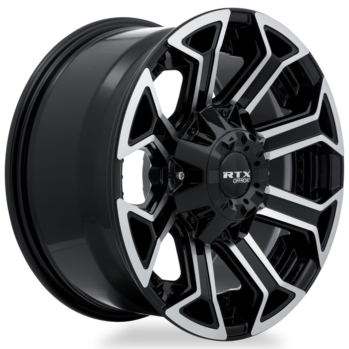 Peak (8 Spks.) • Gloss Black Machined • 20x9 8x180 ET18 CB125