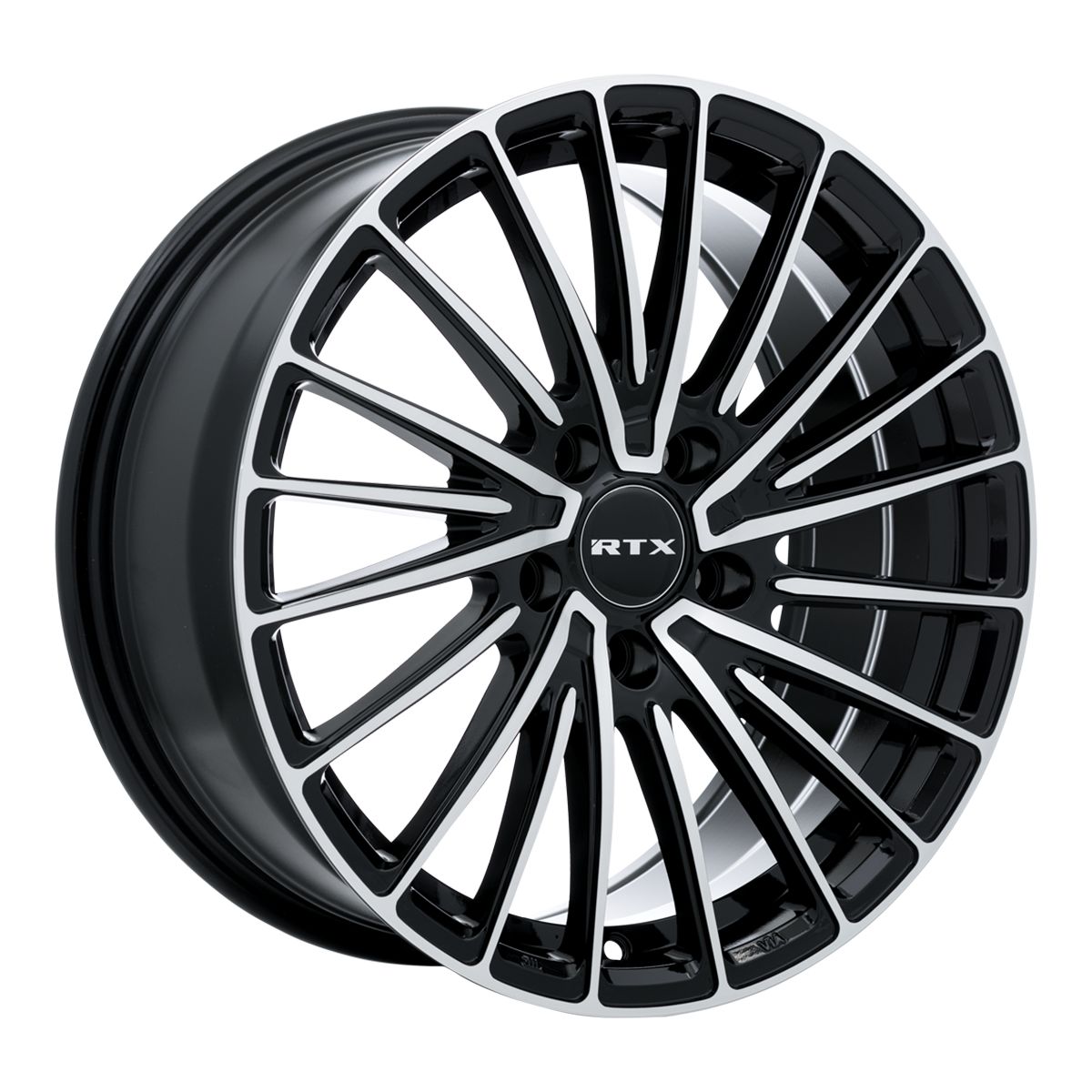 Polar • Gloss Black Machined • 17x7.5 5x114.3 ET40 CB73.1