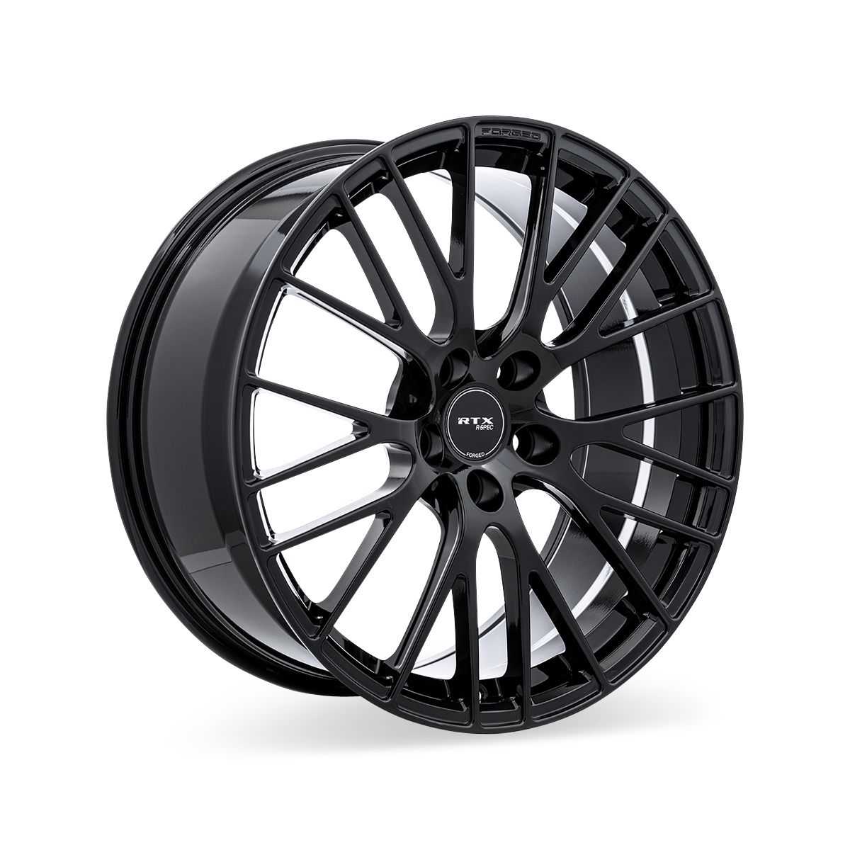 RS04F • Gloss Black • 19x9.5 5x114.3 ET40 CB64.1