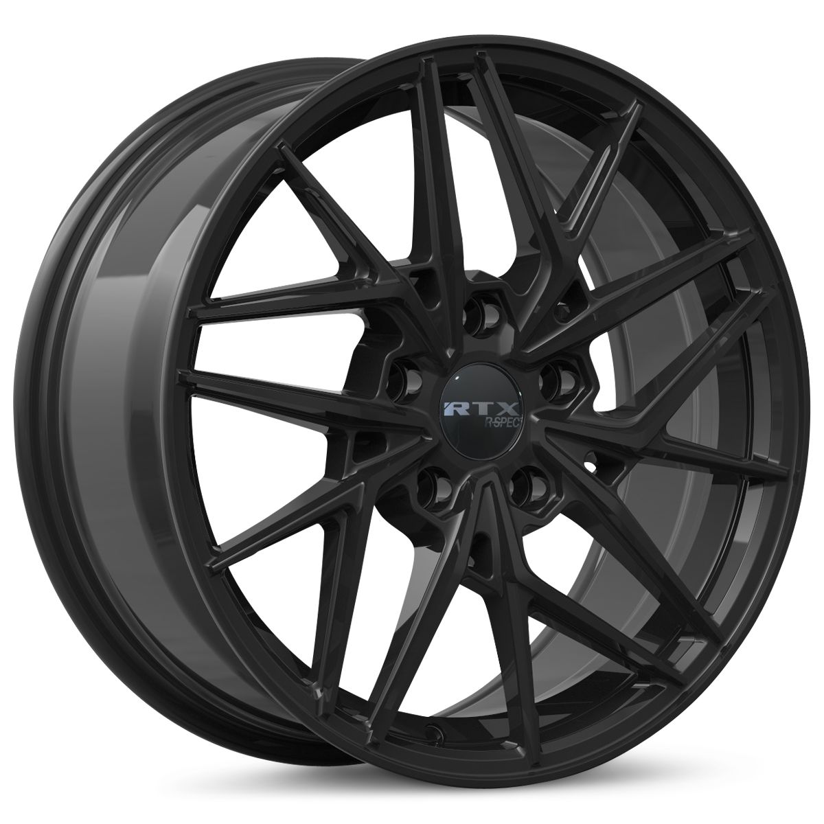 RTX® (R-Spec) • 083317 • RS11 • Gloss Black • 17x7.5 5x114.3 ET42 CB73.1