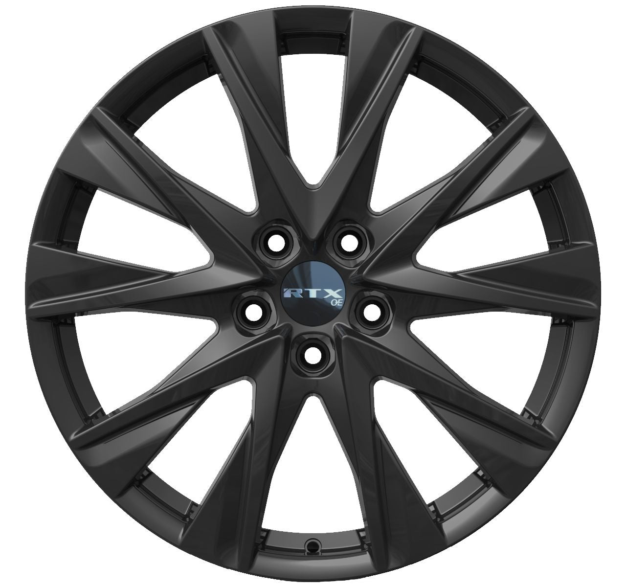 RTX® (OE) • 083345 • MZ-02 • Gloss Black • 17x7 5x114.3 ET45 CB67.1