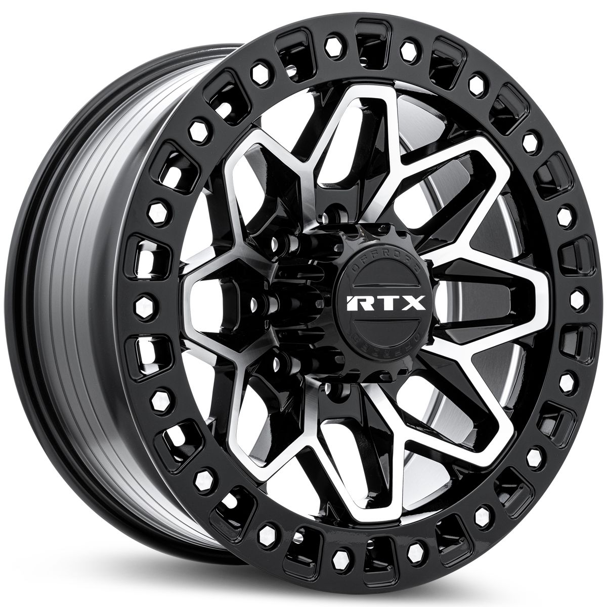 RTX® (Offroad) • 083205 • Zion • Gloss Black Machined • 20x9 8x170 ET20 CB125