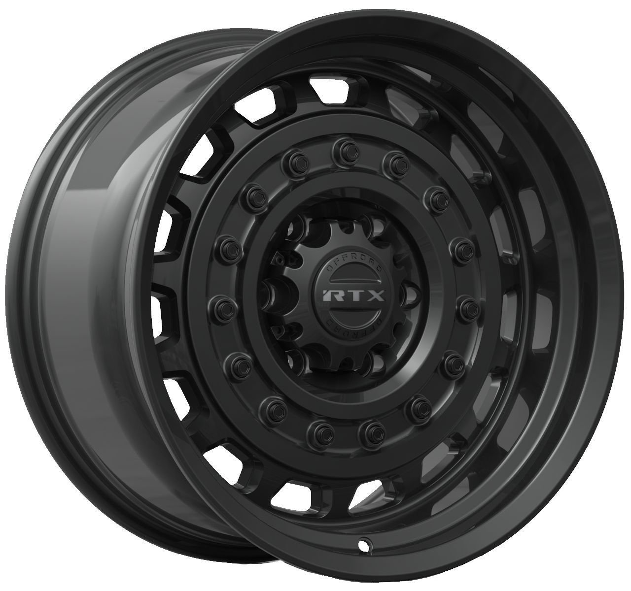 RTX® (Offroad) • 083308 • Crusader • Satin Black • 17x9 6x139.7 ET-12 CB106.1