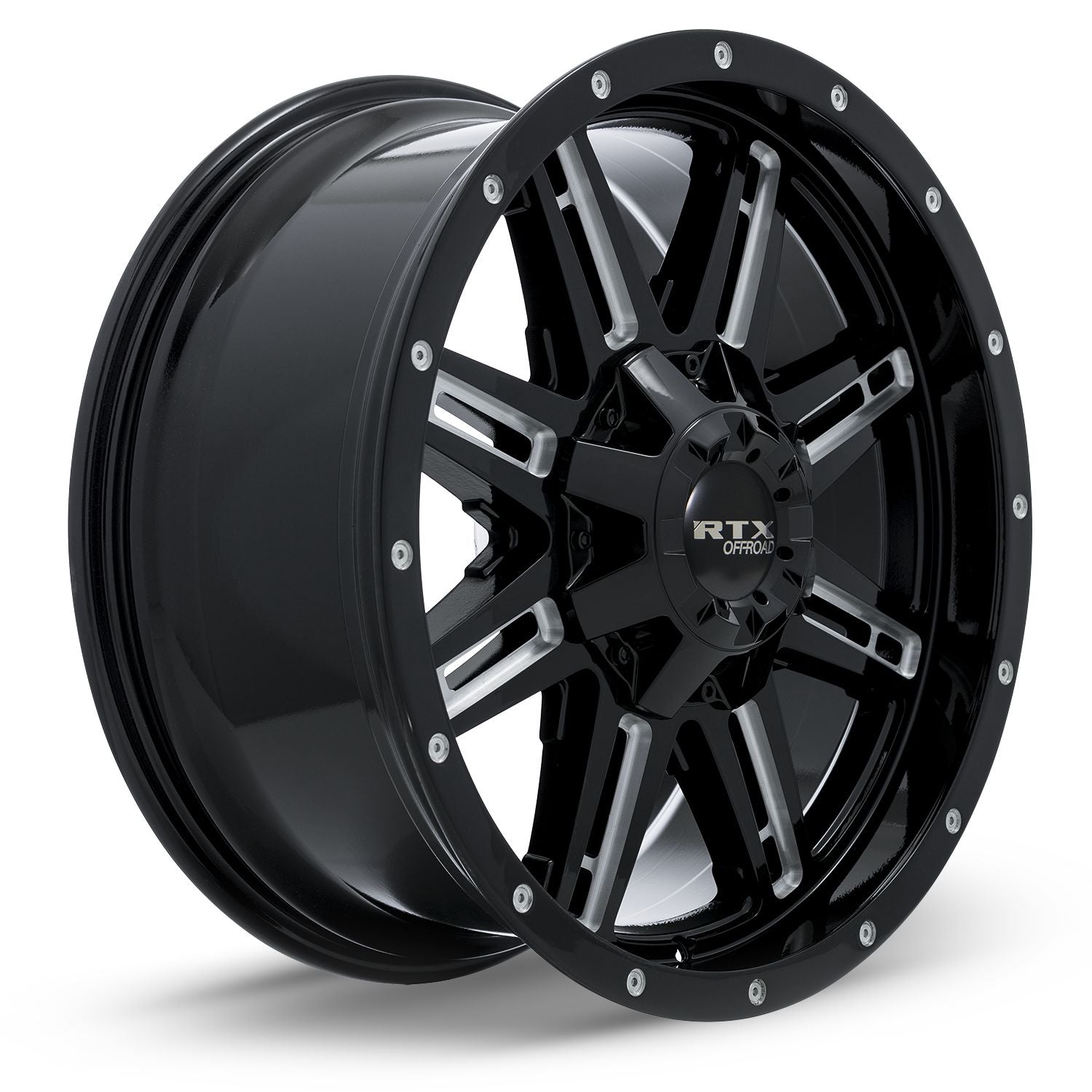 Ravine • Black Milled • 20x10 5x135/139.7 ET-24 CB87.1