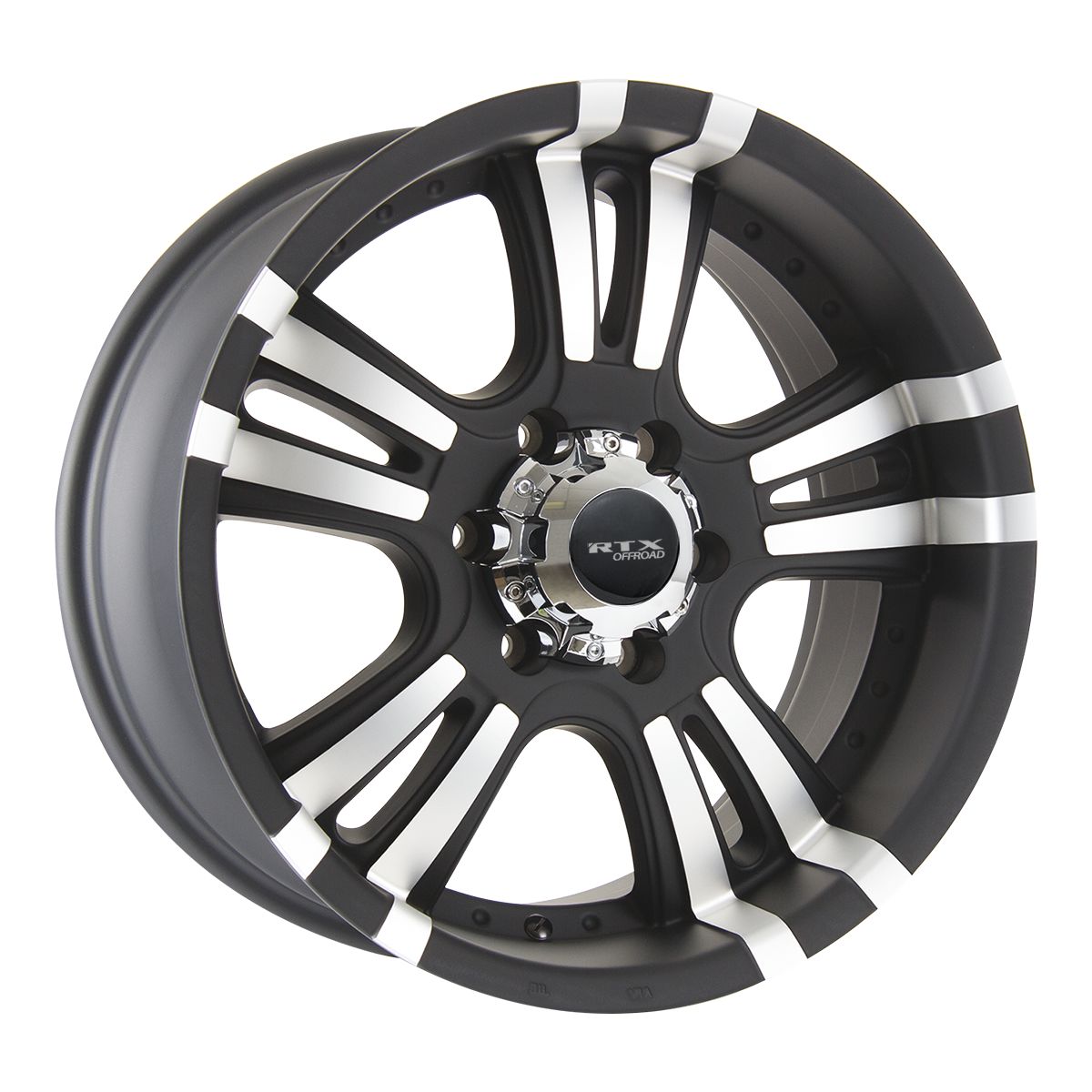 Roar II • Black Machined • 17x9 6x139.7 ET25 CB106.1