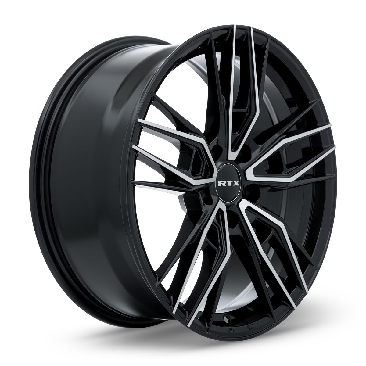 Scepter • Gloss Black Machined • 18x8 5x114.3 ET40 CB73.1