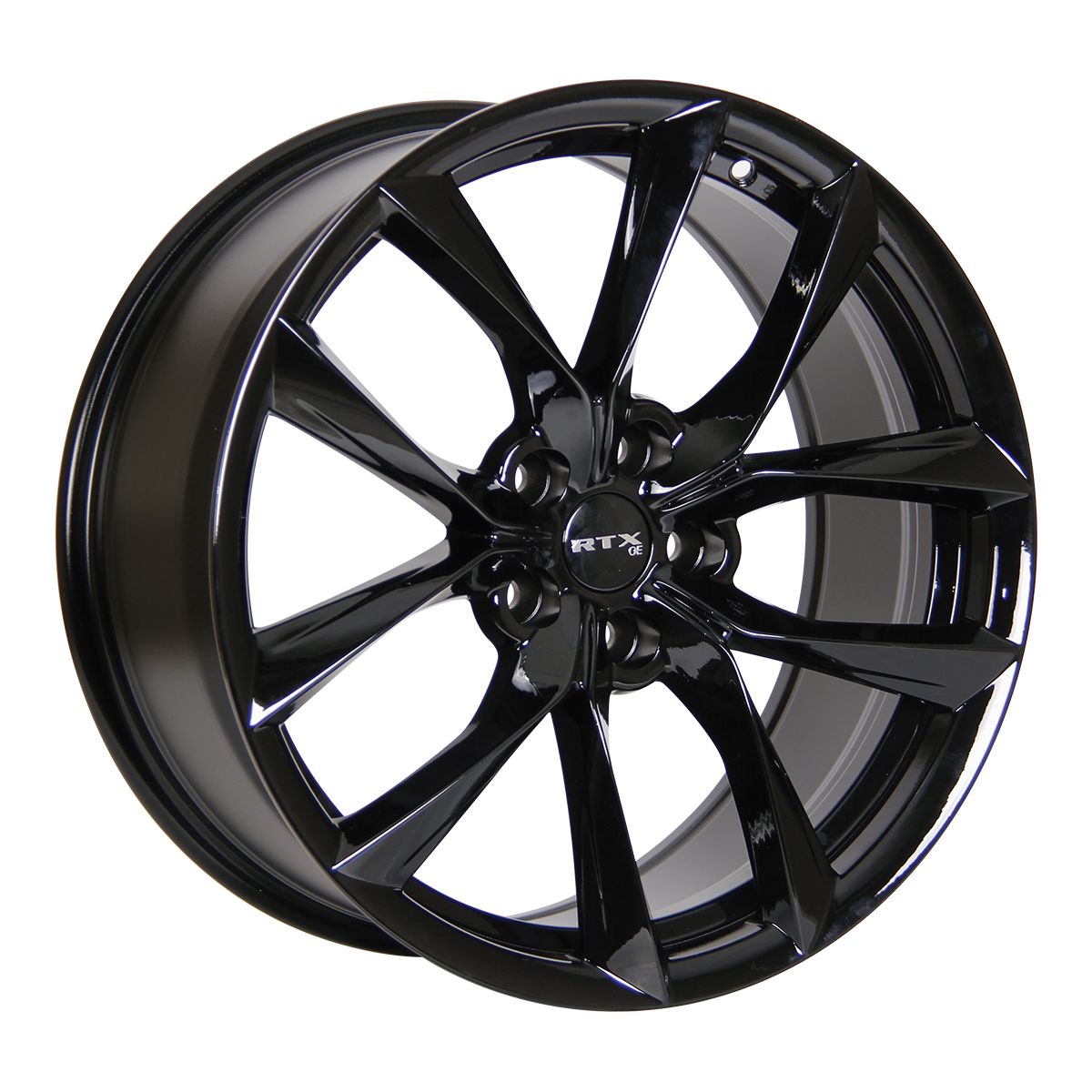 Spider • Gloss Black • 20x8.5 5x114.3 ET35 CB64.1