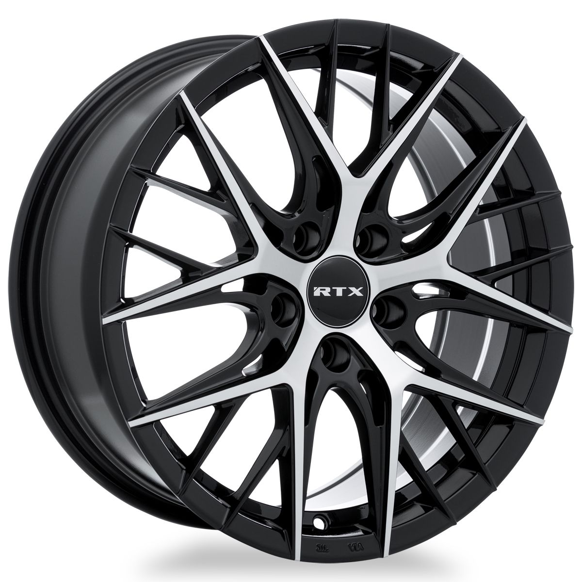 RTX® (RTX) • 082995 • Valkyrie • Gloss Black Machined • 18x8 5x114.3 ET40 CB73.1