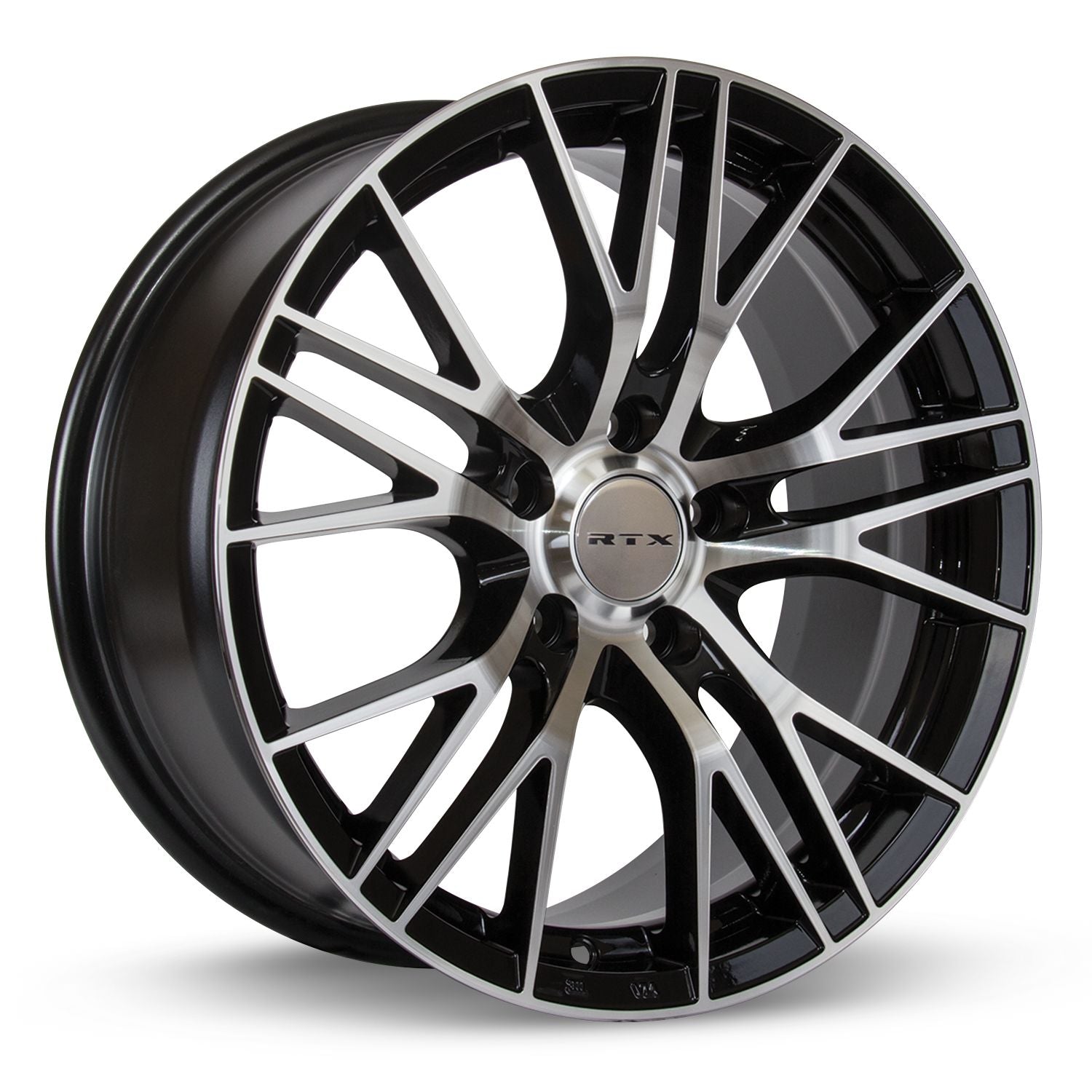 Vertex • Black Machined • 18x8 5x112 ET42 CB66.6