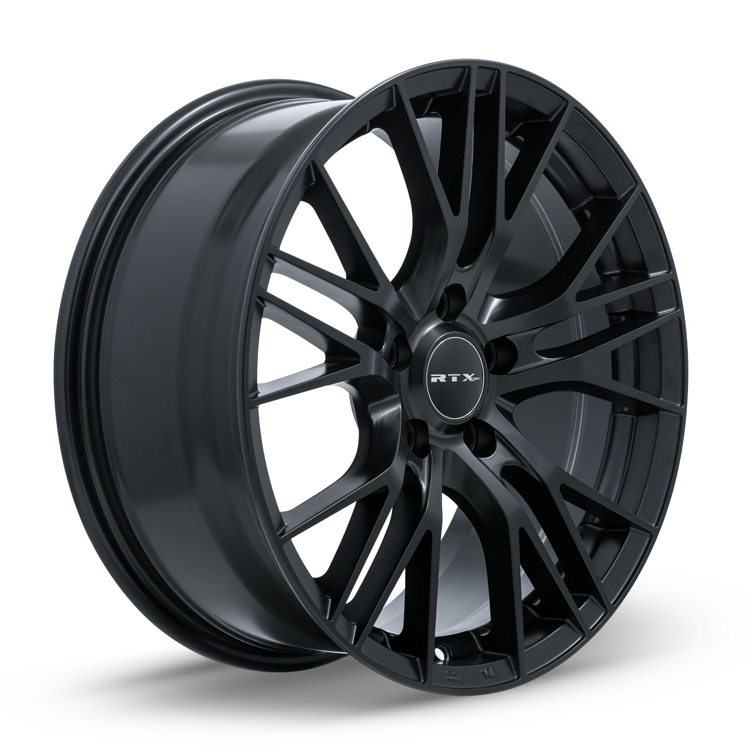 Vertex • Satin Black • 17x7.5 5x114.3 ET40 CB73.1