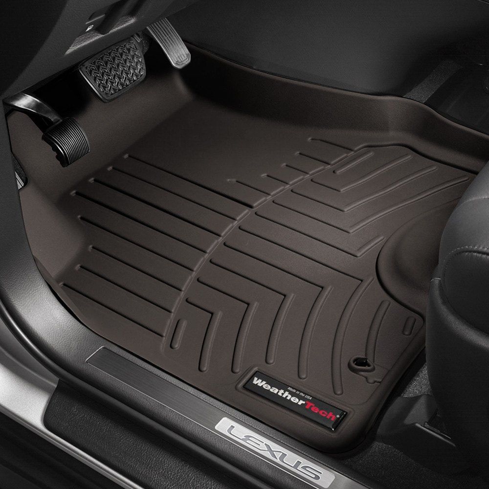 Weathertech® • 478811 • FloorLiner • Molded Floor Liners • Cocoa • First Row • BMW X1 16-22