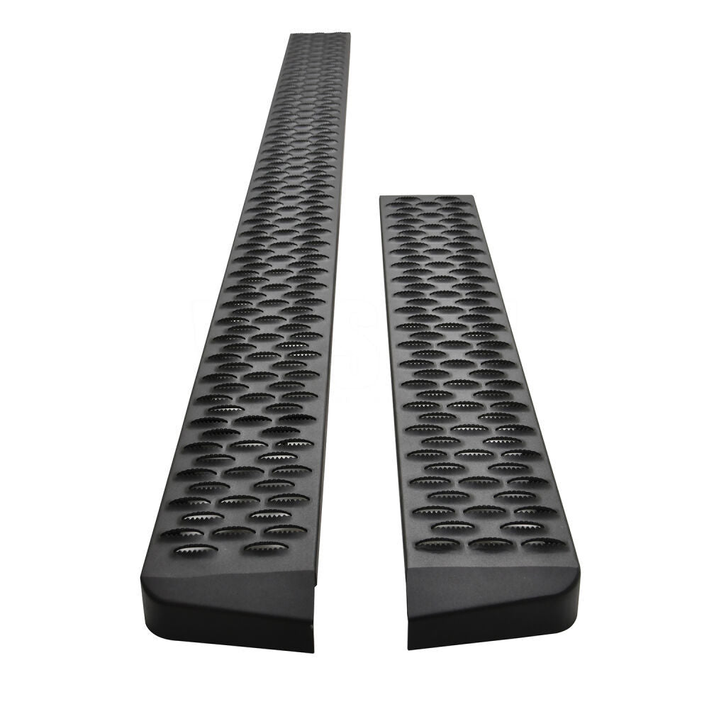 Westin 27-81005 - Grate Steps Running Boards Textured Black 46" Driver Door & 97" Pass. Side Door