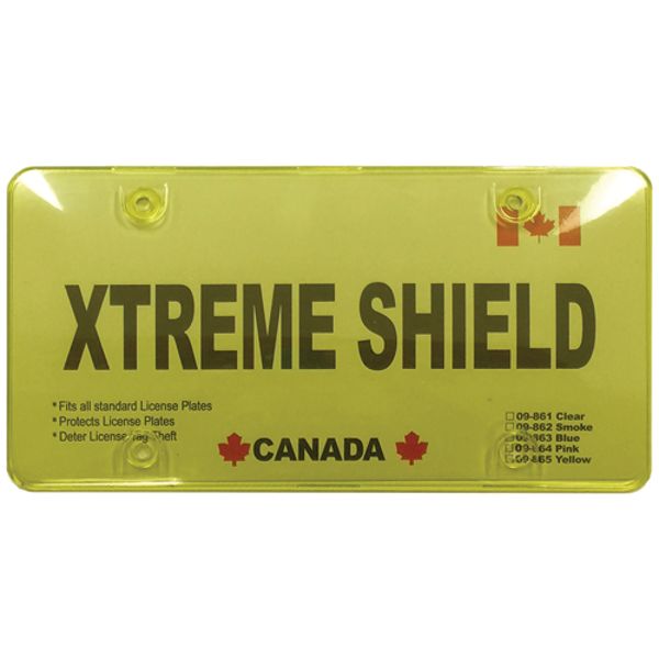 CLA 09-866 - Green License Plate Protector