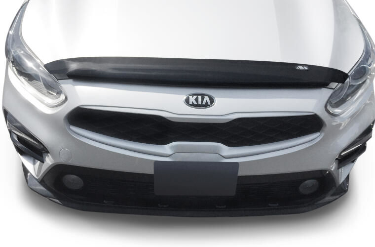 AVS® • 20225 • Carflector • Dark Smoke Hood Shield • Kia Forte 19-23