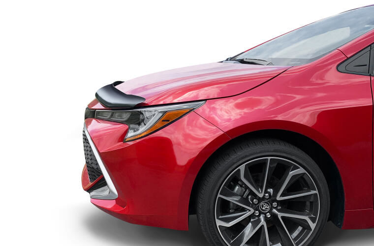 AVS® • 20233 • Carflector • Dark Smoke Hood Shield • Toyota Corolla 20-23