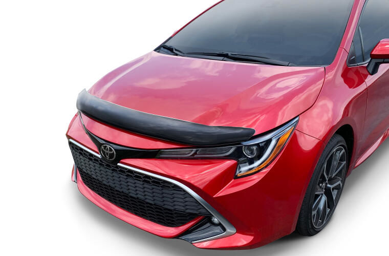 AVS® • 20233 • Carflector • Dark Smoke Hood Shield • Toyota Corolla 20-23