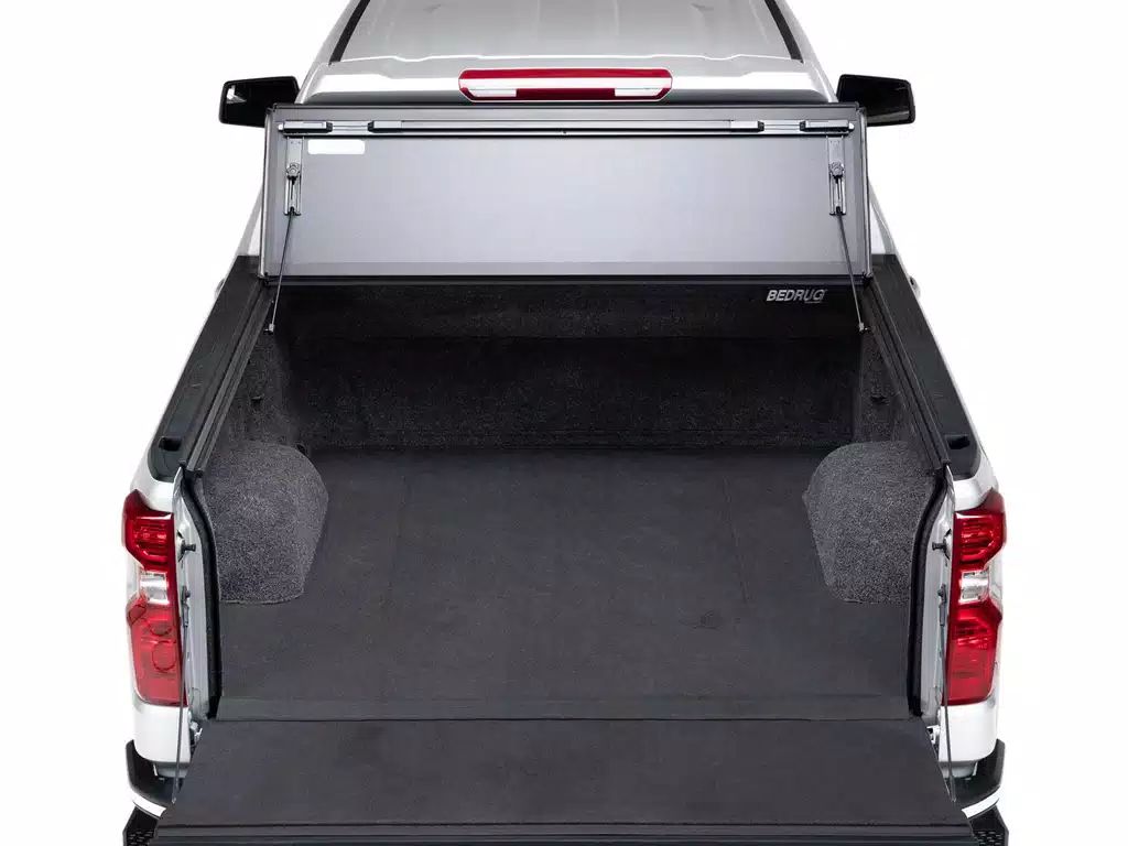 BAK® • 448134 • BakFlip MX4 • Premium Folding Tonneau Cover • Chevy Silverado / Sierra 2500/3500 HD 20-23