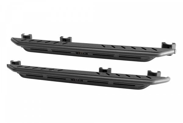 Westin 42-6025 - Triple Tube Rock Rail Steps for Jeep Wrangler 18-22