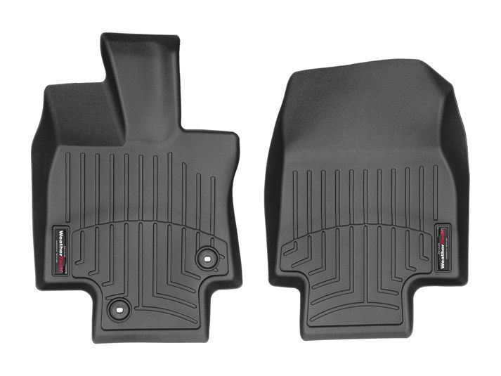 Weathertech® • 4416091 • FloorLiner • Molded Floor Liners • Black • First Row • Toyota Highlander 20-22