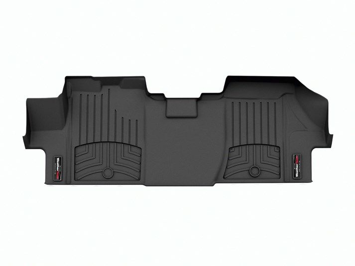 Weathertech® • 4416751 • FloorLiner • Molded Floor Liners • Black • Front • Ram Promaster (Over the Hump) 18-23