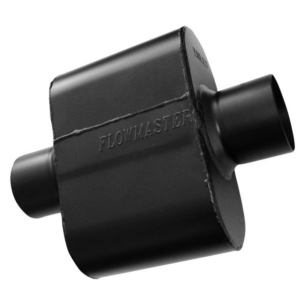 Flowmaster 842515 - Super 10 Series Delta Flow™ 409 SS Oval Black Exha