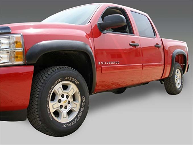 Stampede® • 8612-2 • Original Riderz • Black Fender Flares • Chevrolet Silverado 1500 07-13 / 2500, 3500 07-14