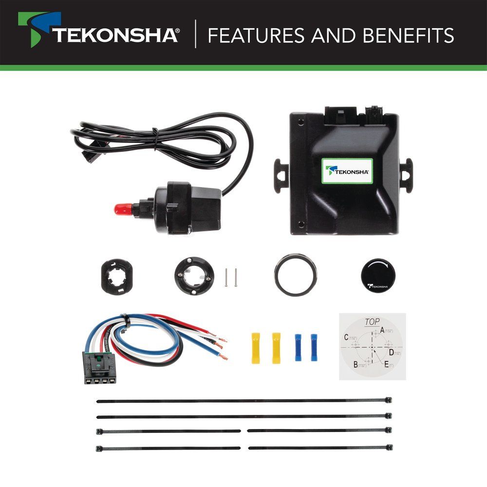 Tekonsha 90920 - Prodigy, iD Trailer Brake Controller, Proportional