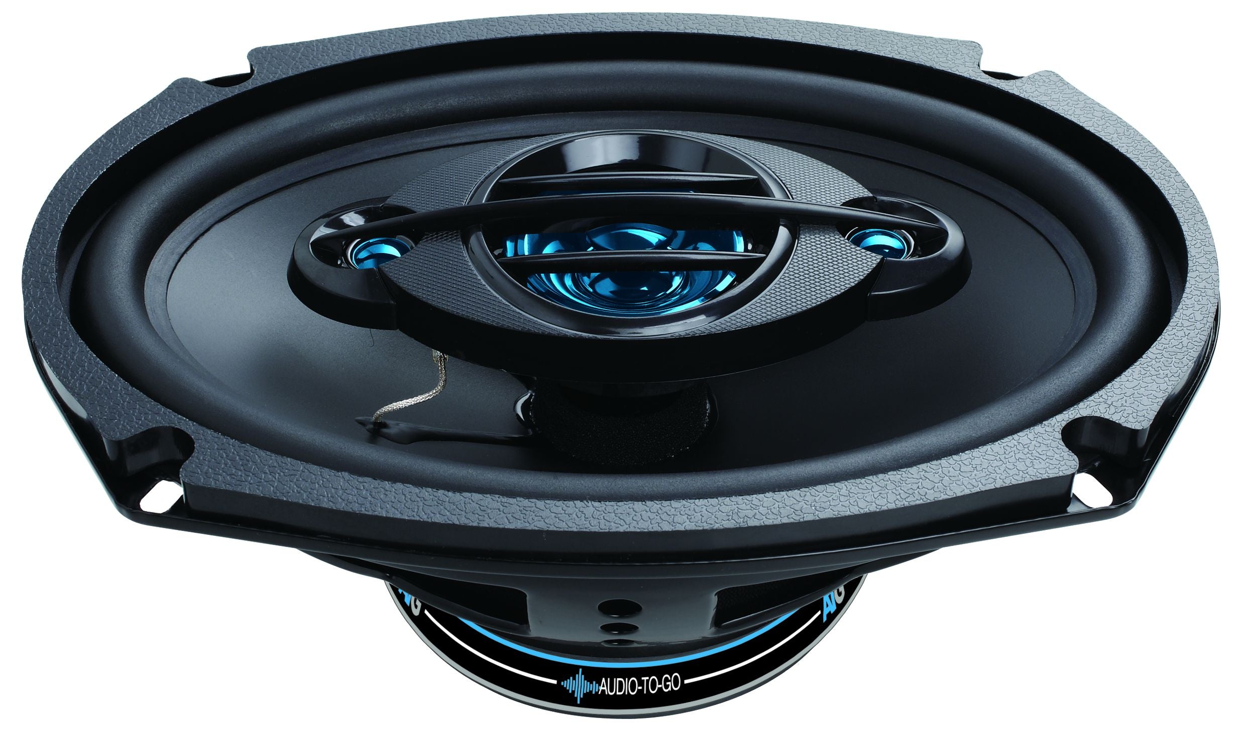 ATG ATG69 - ATG Audio 6X9 3-Way Coaxial Speakers w/ Grill