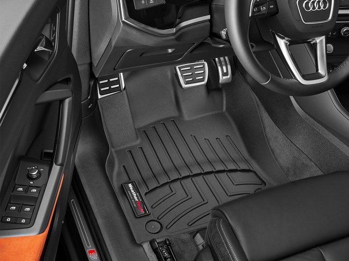 Weathertech® • 4415441 • FloorLiner • Molded Floor Liners • Black • First Row • Audi Q3 19-22