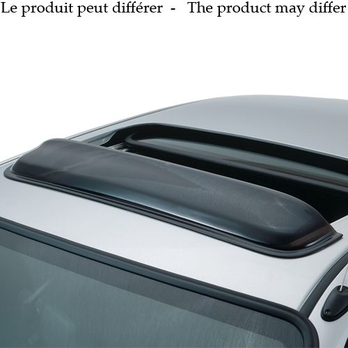 CLA 58-AD-3 - Universal Sunroof Wind Deflector 37" - Smoke