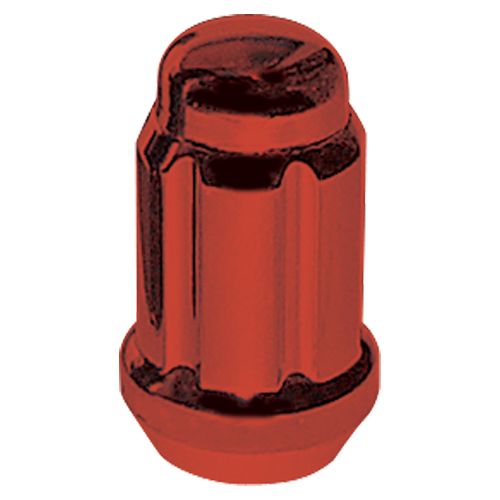 RTX TN0207R - (1) Red 6 Spline Cone Seat Nut 12X1.5 34mm 19/21mm Hex