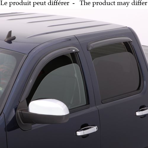 Stampede® • 6015-2 • Tape-Onz • Rain Deflectors • Jeep Gladiator 20-23 / Wrangler 18-23