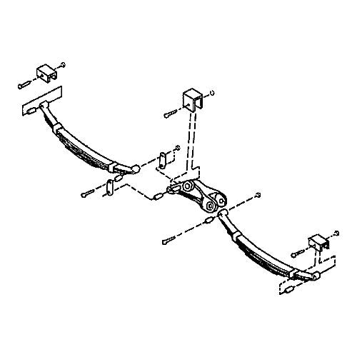 TANDEM SUSP.KIT(LONG BANANA