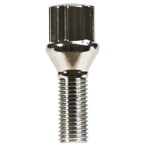 RTX TB0106-100 - (100) RTX 6 Spline Bolt 12x1.25 17/19mm Hex Chrome