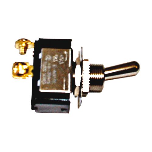 ON-OFF CHROME TOGGLE SWITCH 12V 2 SCREWS