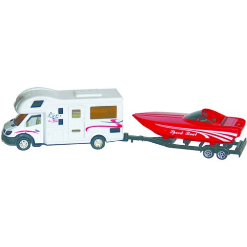 MOTORHOME WITH SPEEDBOAT